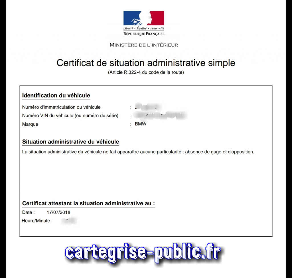 le-certificat-de-situation-administrative-non-gage-carte-grise-public